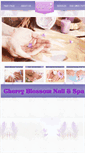 Mobile Screenshot of cherryblossomnails.com